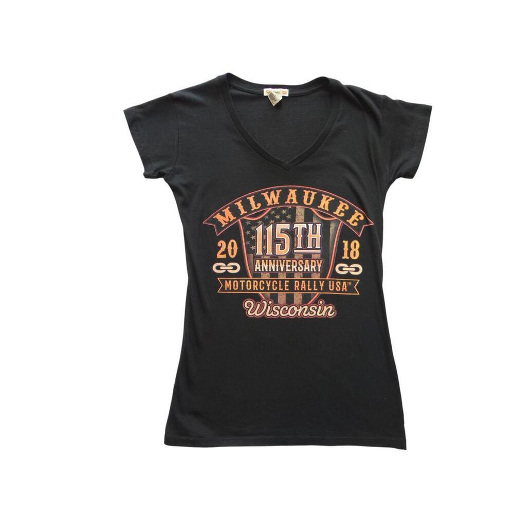 Milwaukee 115th Anniversary Motorcycle Rally USA Women's T-Shirt
